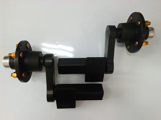 0.5T Half Torsion axle without brake, 001